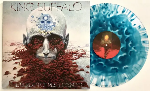 King Buffalo - The Burden Of Restlessness Limited Cloudy Light Blue Vinyl LP New