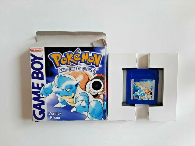 POKEMON VERSION BLEU Bleue Game Boy Color Gameboy