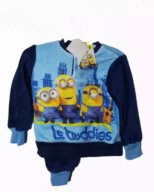 Pigiama Polar Blu Minions (10021)