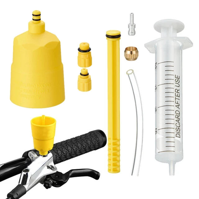 BLEED KIT FOR Hydraulic Disc Brake Oil Mineral For Shimano Bike Repair