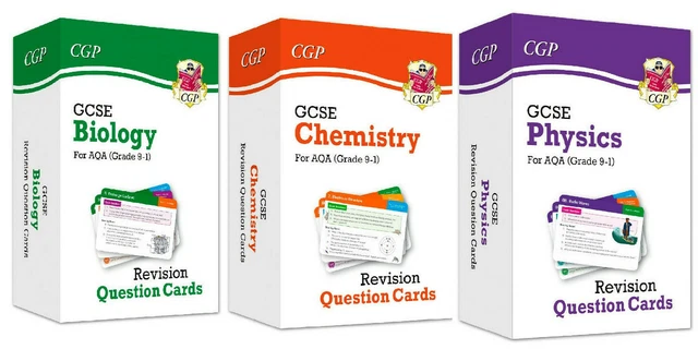 thumbnail image 2 of CGP GCSE AQA Triple Science Bundle – Biology, Chemistry, Physics Revision Guides & Workbooks 2 of 5