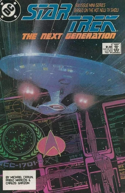 Star Trek The Next Generation #1 (of 6) 1988 DC Comics VF/NM STOCK PHOTO