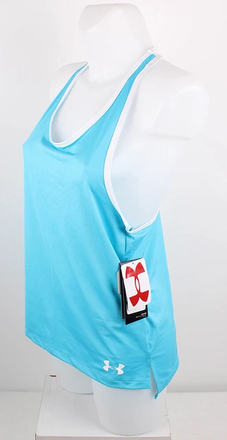 Under Armour Mädchen Fitness Luna Tank Top Meridian Blue Gr. YLG(L)