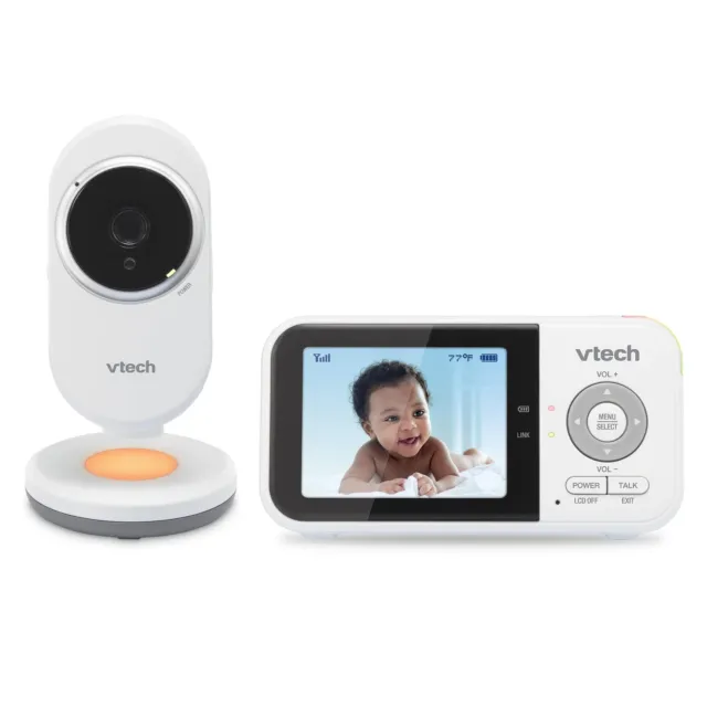 VTech VM3254 Full 2.8inch Colour Video Baby Monitor Night Light