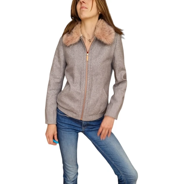 Ted baker on sale yelta jacket grey