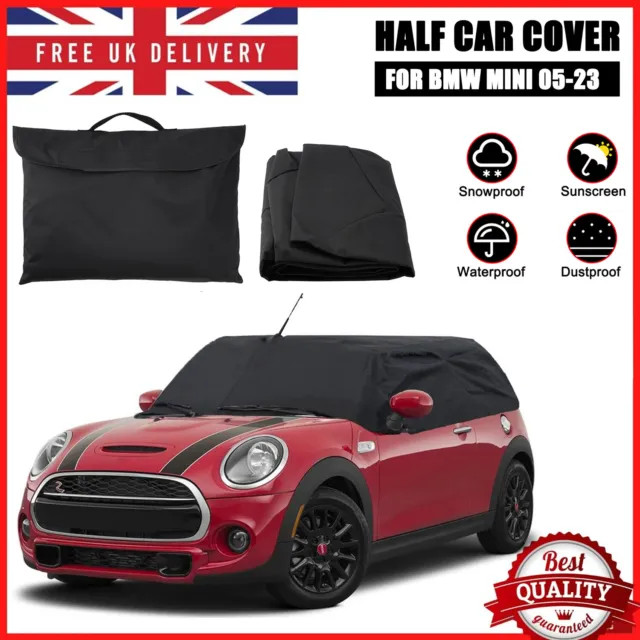 Tailored Convertible Car Half Cover Roof Protector For BMW Mini R52, R57  2004-14