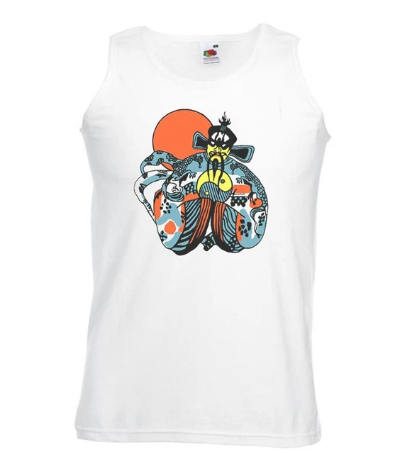 Gilet Unisex Bianco Big Trouble Little China Fu Manciù Fan Art