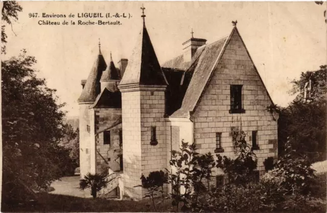 CPA AK Env. de Ligueil Chateau de la Roche-Bertault (611787)