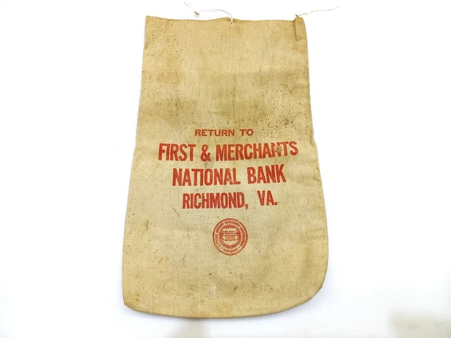 Deposit Bags, Banking & Insurance, Historical Memorabilia