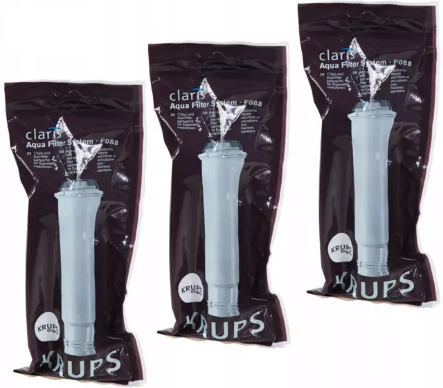 Claris Water Filter for Krups Automatic Coffee Makers | F08801