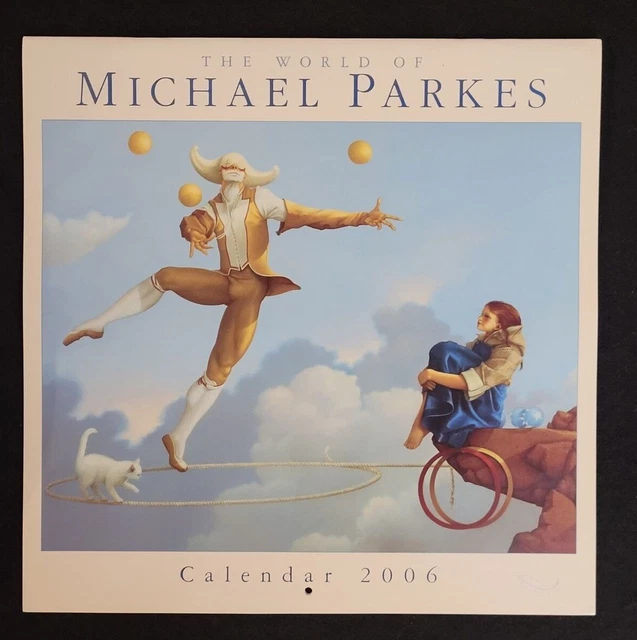 RARE MAGICAL REALISM The Art of Michael Parkes 2006 Wall Calendar 12