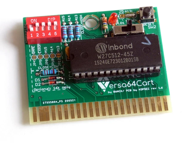 Commodore 64 Diagnostic Test Harness & Cartridge 586220++ Dead Test