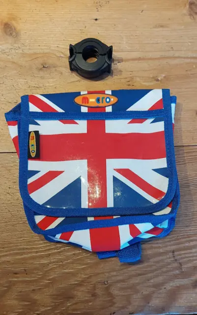 Mini Micro Scooter Bag Backpack with Fixing Accessory ~ Union Jack Design GD CON