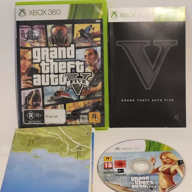 GTA V (Grand Theft Auto V) Xbox 360 Original