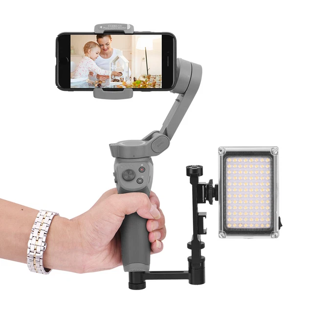 Bras d'extension pour adaptateur de trépied de cardan pour DJI OSMO Mobile 3