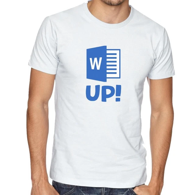 Word Up T-Shirt - Divertente It Uomo/Donna Top Regalo