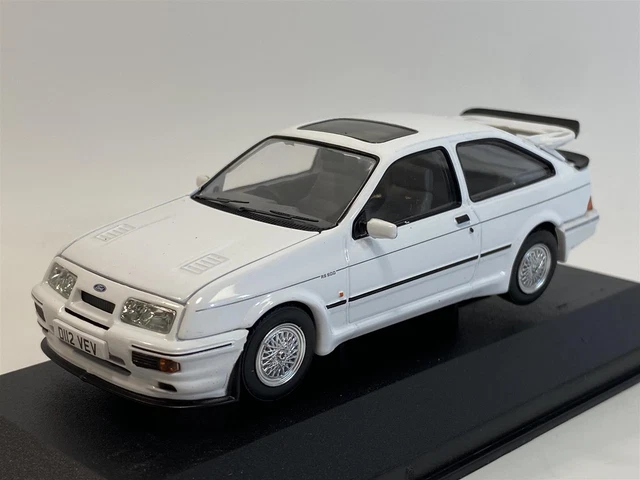 Ford Sierra RS500 Cosworth Diamant Blanc 1:43 Echelle Corgi VA11707