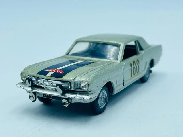 VOITURE de JOHNNY HALLYDAY FORD MUSTANG GT 390 #105 RALLYE MONTE CARLO 1967 1/43