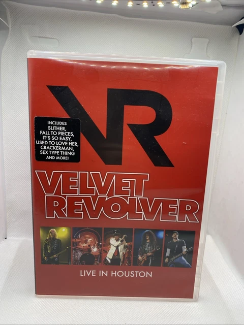 VELVET REVOLVER LIVE In Houston Blu-Ray DVD Disc $19.95