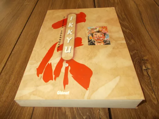 Manga Ikkyu Tome 4 / Premiere Edition / Glenat  Tbe