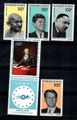 Francobolli Niger 2022 MNH Gustave Eiffel Concorde Miniatura foglio 4... 