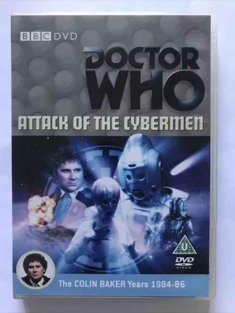 DVD - DOCTOR WHO - ATTACK OF THE CYBERMEN - PAL Region 2 & 4  COLIN BAKER