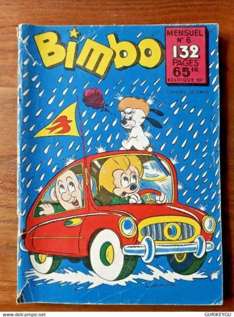 RARE bd BIMBO n° 6 SFP 1956 petit format 132 pages BIEN ROBIN pik et pok