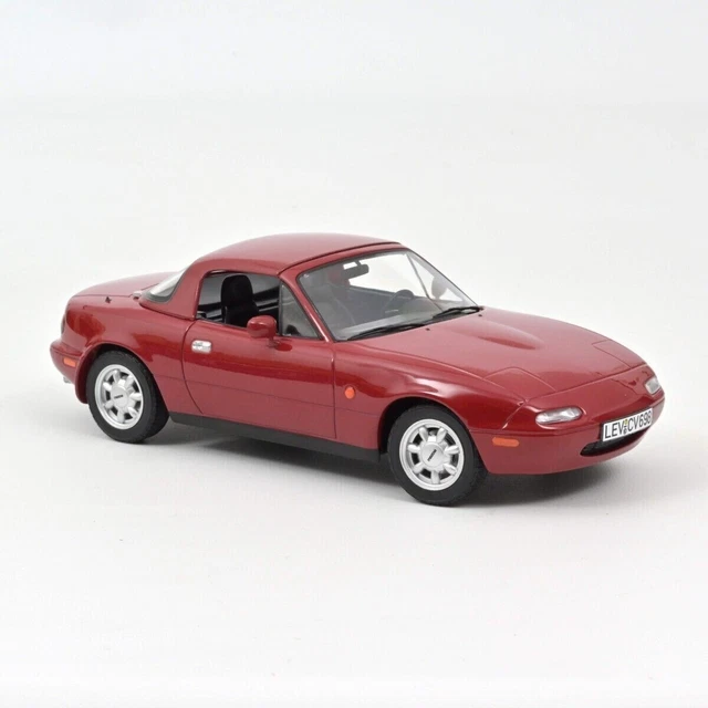 BUSCH HO 1/87 SMART ROADSTER cabriolet rouge et noir 2003/2005 #49300