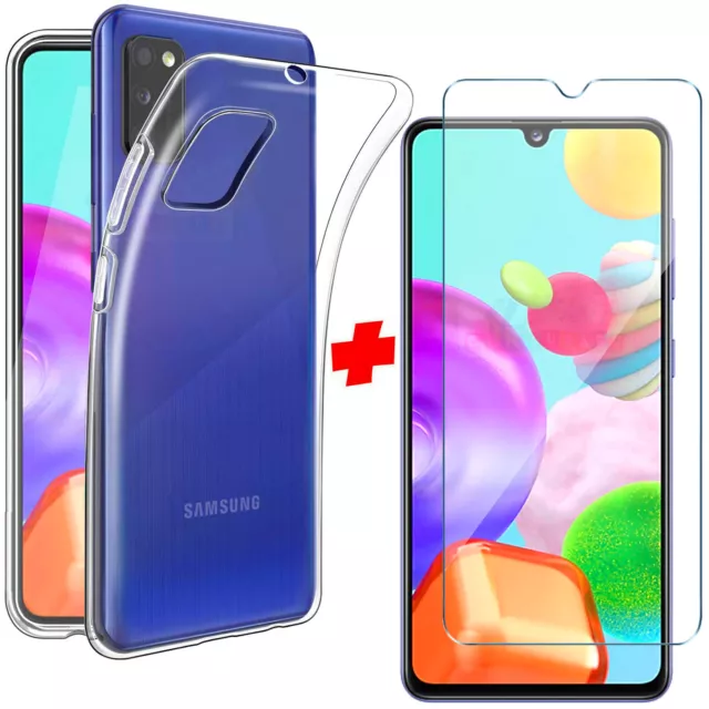 VERRE TREMPÉ + COQUE ANTICHOC TRANSPARENTE Pour HUAWEI Y6 PRO 2017 PROTECTION 2