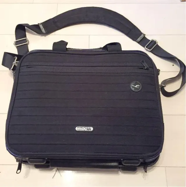 Rimowa Bolero × Lufthansa Black Business bag Briefcase PC bag Used From Japan