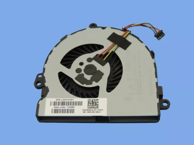 Ventola Hp 15-Db 15-Da 15-Dr Hp 250 G7 256 G7 255 G7 Sps-L20474-001 Fan 4 Pin