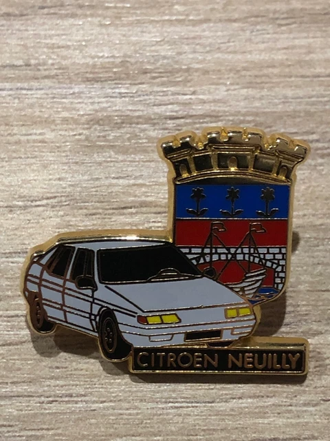 Pin's Citroen Xm Grise Neuilly Dore Arthus Bertrand Paris