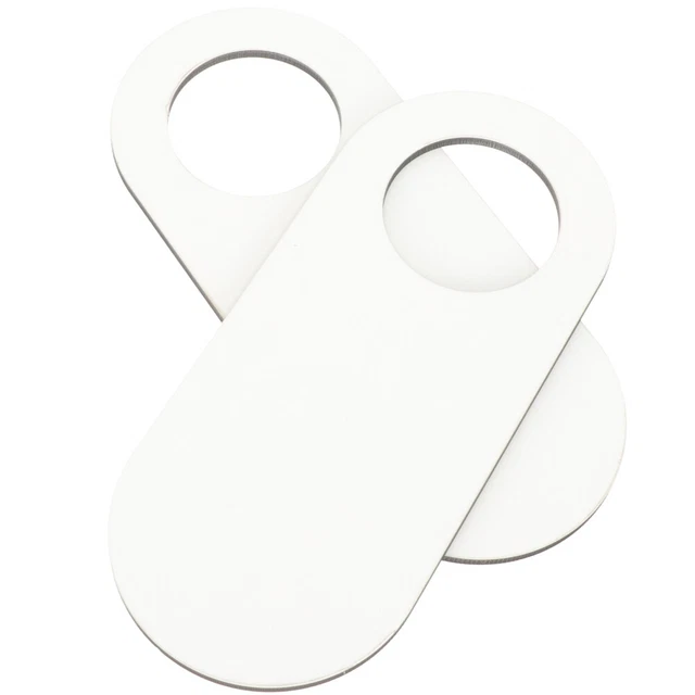 2 piezas letreros de madera vacíos pomo de puerta percha vacíos moldes de madera artesanía de madera