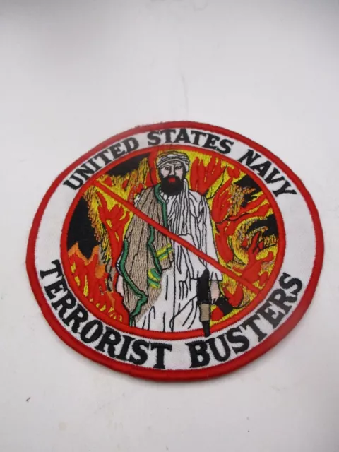 US Navy Terrorist Busters Bin Laden ISIS Patch