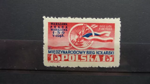 Polen 1948 / Kat. Fischer Nr. 445  Postfrisch / MNH (**)