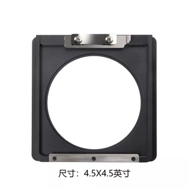 New For Deardorff 4.5x4.5 To Linhof Tachihara Ebony 96x99 Lens Board Adapter