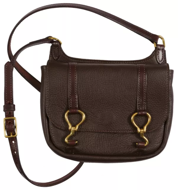 EQUESTRIAN LEATHER PURSE - Horse Hoofpick Shoulder Bag in 3 Colors Amish USA