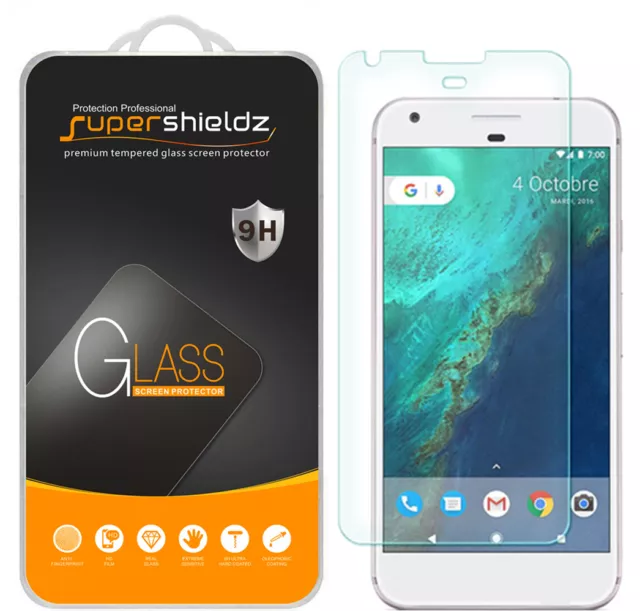 Supershieldz Tempered Glass Screen Protector Saver for Google Pixel XL