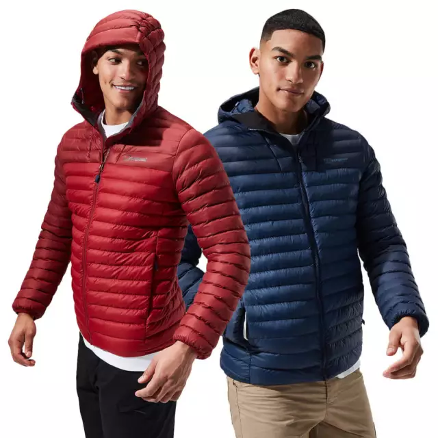 Berghaus Mens 2022 Vaskye Insulated Water Resistant Hooded Warm Warm Jacket
