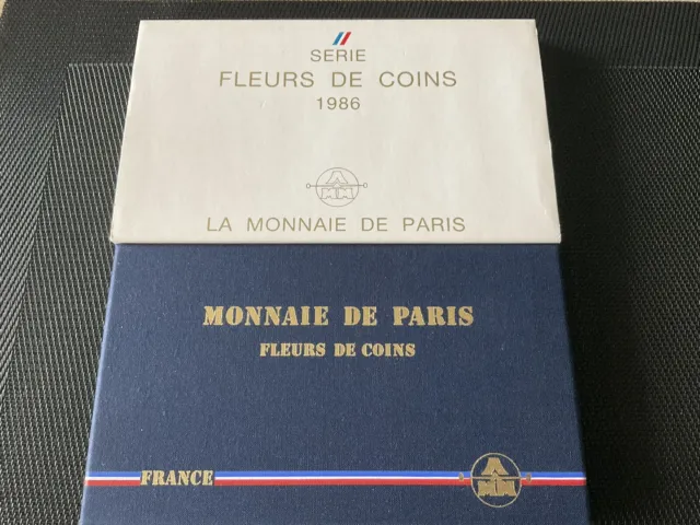 FRANCE: splendide coffret 1986, complet, FDC ❇️