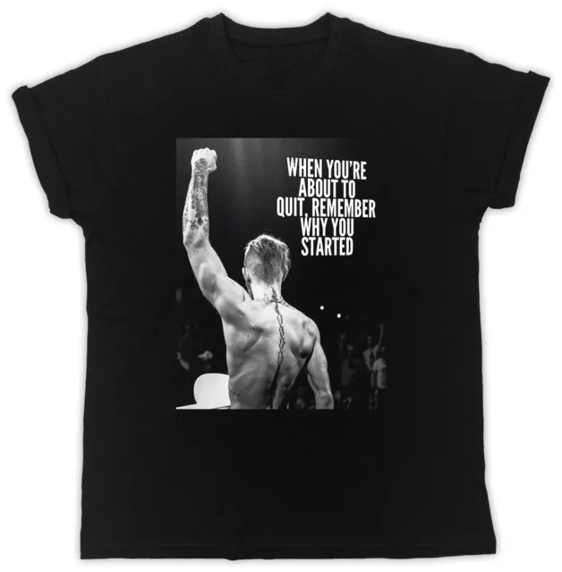 Conor Mcgregor Quotes Ideal Gift  Birthday Present Gift Mens Black T Shirt