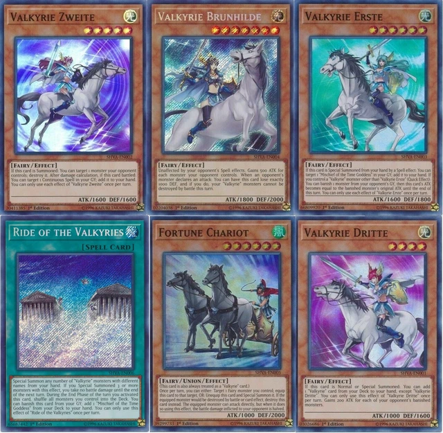 YUGIOH ZIGFRIED COMPLETE Deck - Valkyrie Brunhilde - Ride of the Valkyries - NM $84.95 - PicClick YUGIOH ZIGFRIED COMPLETE Deck - Valkyrie Brunhilde - Ride of the Valkyries - NM $84.95 - PicClick