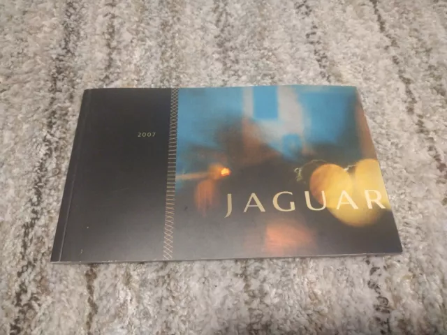 2007 Jaguar Line XJ XJR XK XKR S Type S Type R & X Type Sales Brochure Original