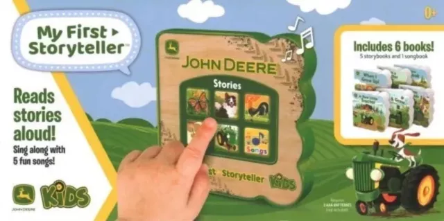 John Deere Kids My First Storyteller Reader - Hardcover - NEW - UNOPENED BOX