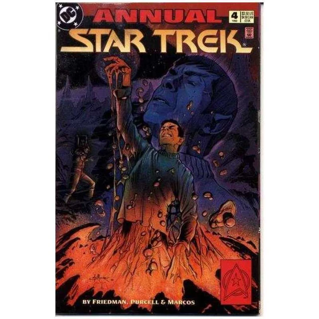 Star Trek (1989 series) Annual #4 in Very Fine + condition. DC comics [k