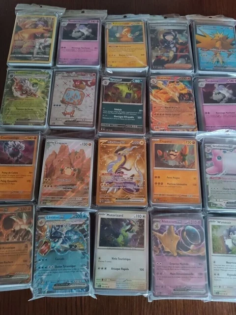 Lot De 50 Cartes Pokémon Officielles - 1 Ultra Rare, 5 Brillantes, 44 Communes/rares - Sans Doublon - Livré En Pochette