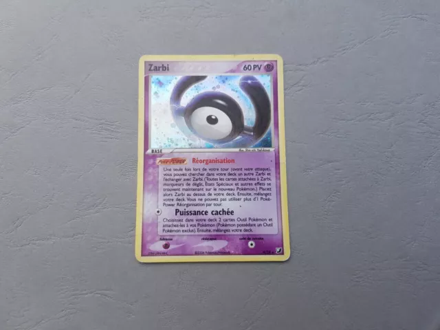 Carte Pokémon - Bloc EX - Forces Cachées H/28 Zarbi 60PV - HOLO SECRETE RARE  FR