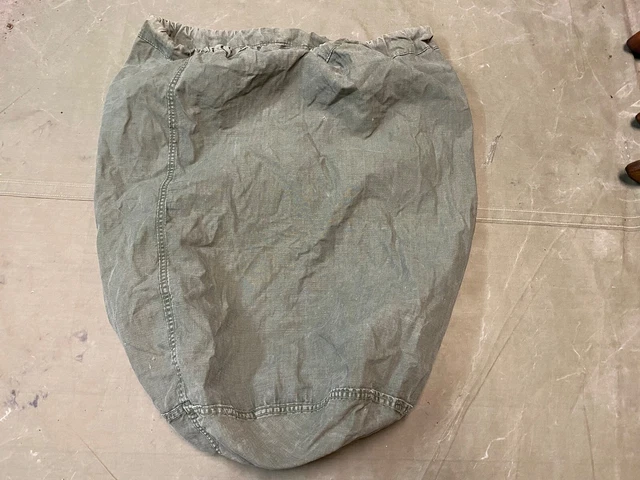 2 Pack – US Military Barracks Cotton Laundry Bag – OD Green, NSN 8465-00-530-3692 – Used