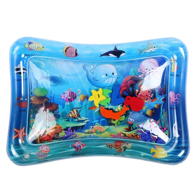 Water Play Mat Safe And Non-toxic Infant Water Play Mat With Ocean Animals T