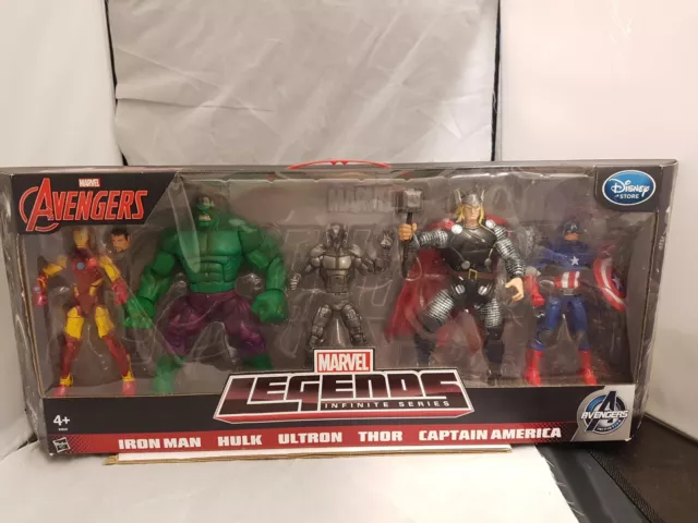 MARVEL LEGENDS INFINITE Series Avengers 5 Figure Set Disney Store